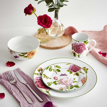 Home 16 Piece Set, Roses Home 16 Piece Set, Roses